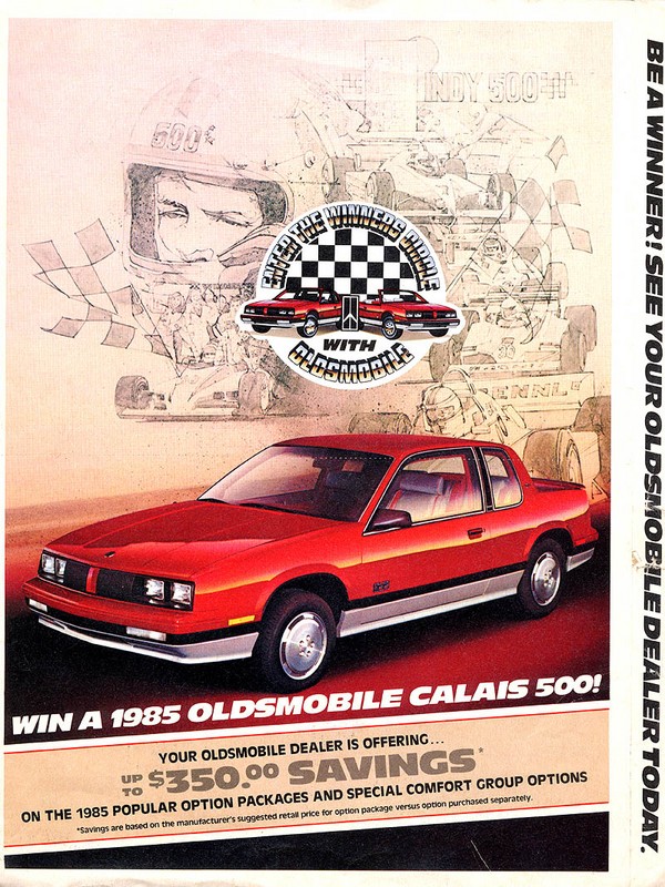 1983 Oldsmobile Indy 500 Brochure Page 7